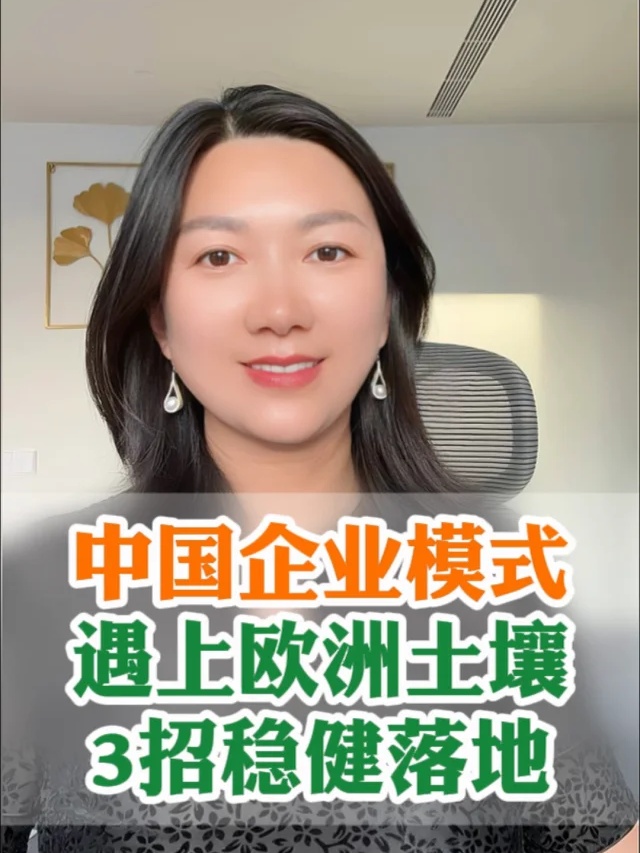 中国企业模式，遇上欧洲土壤，三招稳健落地